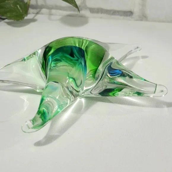 Blown Glass Starfish Paperweight - Picture 2 of 8